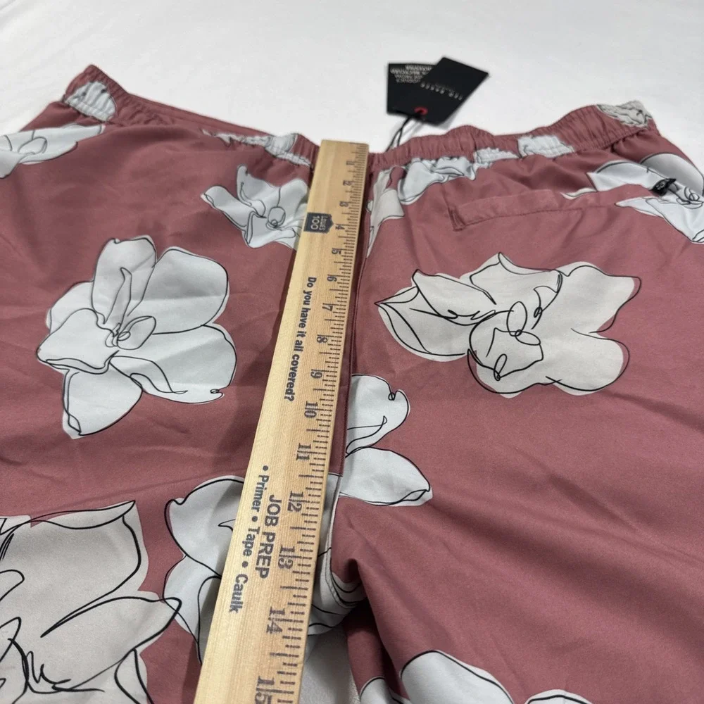 Ted Baker Swim Trunks Men's US Large‎ UK 5 Pink Ampbell Large Scale Floral NWT
